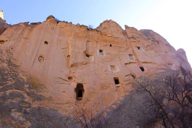 Türkiye 'nin Kapadokya kentinde Zelve açık hava müzesi