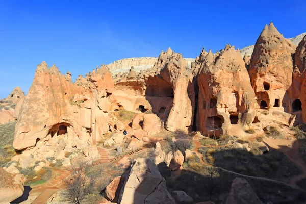 Zelve Open Air Museum Cappadocia Turkey — Stok Foto