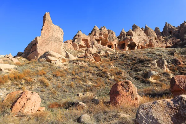 Zelve Open Air Museum Cappadocia Turkey — Stok Foto