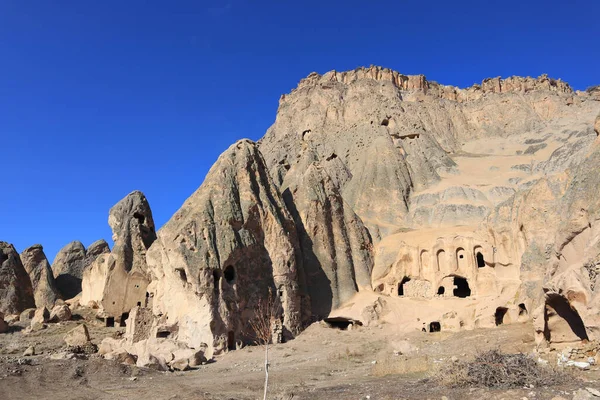 Selime Castle - the largest and most elaborate cave complex in Cappadocia, Turkey