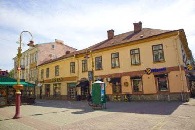 Vintage house in downtown of Ivano-Frankivsk, Ukraine