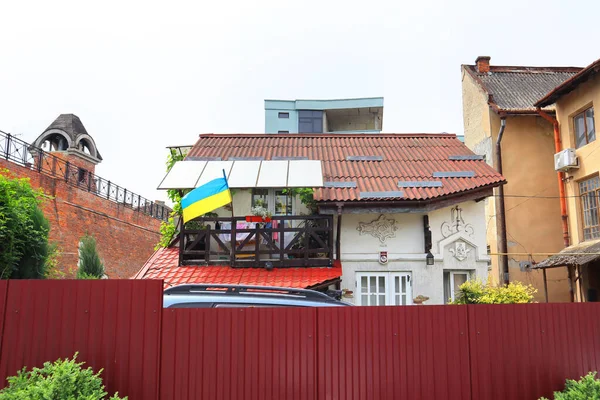 Винтажный Дом Центре Ивано Франковска Украина — стоковое фото