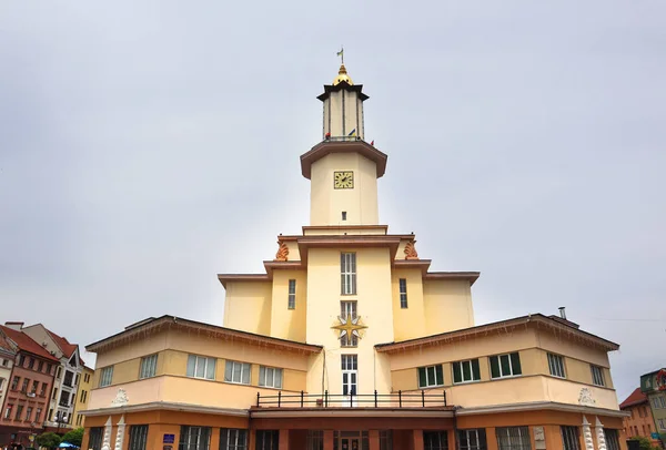 Town Hall Ivano Frankivsk Ukraine — Foto de Stock