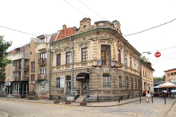 Vintage House Downtown Ivano Frankivsk Ukraine — Photo
