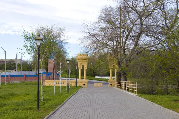 Entrance Gate Memorial Park Museum Izmail Fortress Izmail Ukraine — Fotografia de Stock