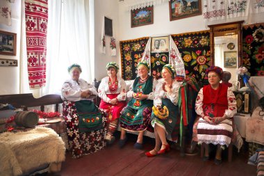 Museum of Ukrainian Weddings in Velyki Budishcha, Poltava region, Ukraine