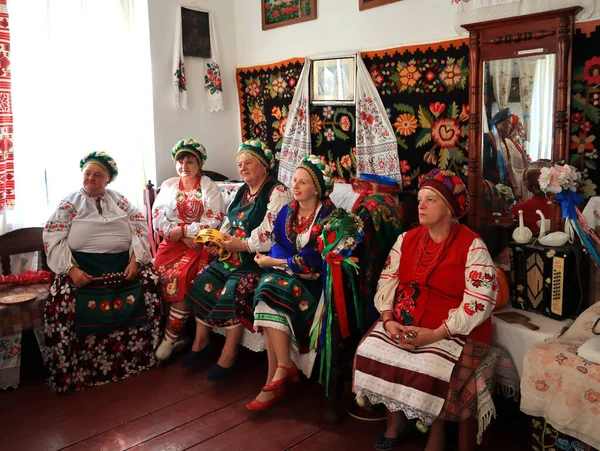 Museum Ukrainian Weddings Velyki Budishcha Poltava Region Ukraine — Stockfoto