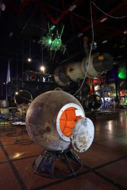 Exibits of National Museum of Cosmonautics named after S.P. Korolev in Zhytomyr, Ukraine