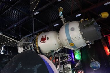 Exibits of National Museum of Cosmonautics named after S.P. Korolev in Zhytomyr, Ukraine