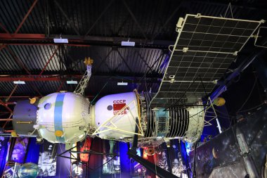 Exibits of National Museum of Cosmonautics named after S.P. Korolev in Zhytomyr, Ukraine