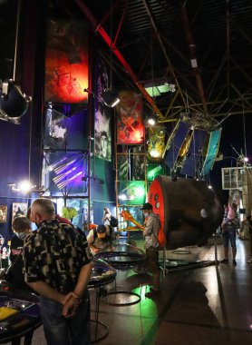 Exibits of National Museum of Cosmonautics named after S.P. Korolev in Zhytomyr, Ukraine
