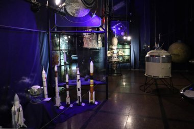 Exibits of National Museum of Cosmonautics named after S.P. Korolev in Zhytomyr, Ukraine