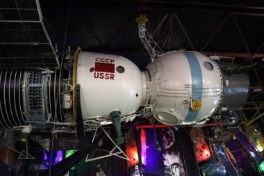 Exibits of National Museum of Cosmonautics named after S.P. Korolev in Zhytomyr, Ukraine
