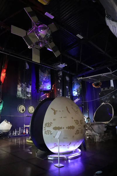 Exibits of National Museum of Cosmonautics named after S.P. Korolev in Zhytomyr, Ukraine