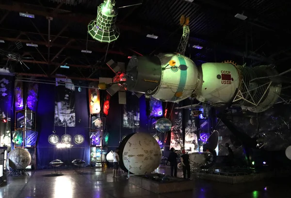 Exibits of National Museum of Cosmonautics named after S.P. Korolev in Zhytomyr, Ukraine