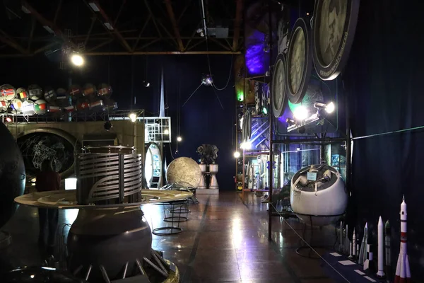 Exibits of National Museum of Cosmonautics named after S.P. Korolev in Zhytomyr, Ukraine