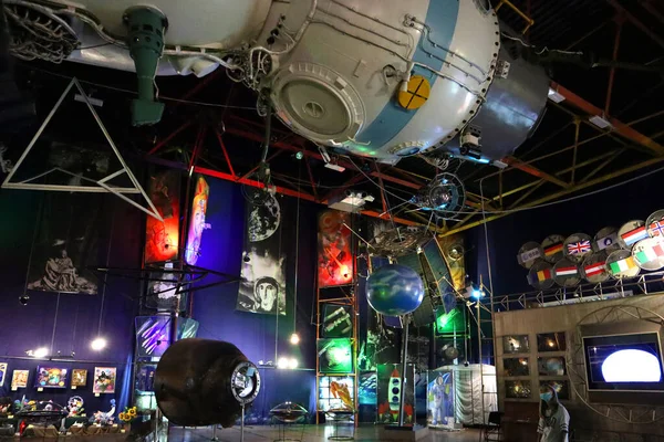 Exibits of National Museum of Cosmonautics named after S.P. Korolev in Zhytomyr, Ukraine