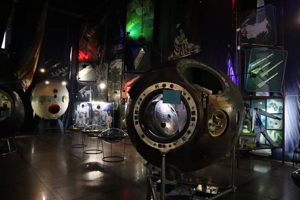 Exibits of National Museum of Cosmonautics named after S.P. Korolev in Zhytomyr, Ukraine