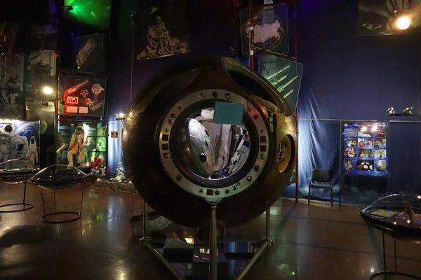 Exibits of National Museum of Cosmonautics named after S.P. Korolev in Zhytomyr, Ukraine