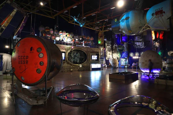 Exibits of National Museum of Cosmonautics named after S.P. Korolev in Zhytomyr, Ukraine