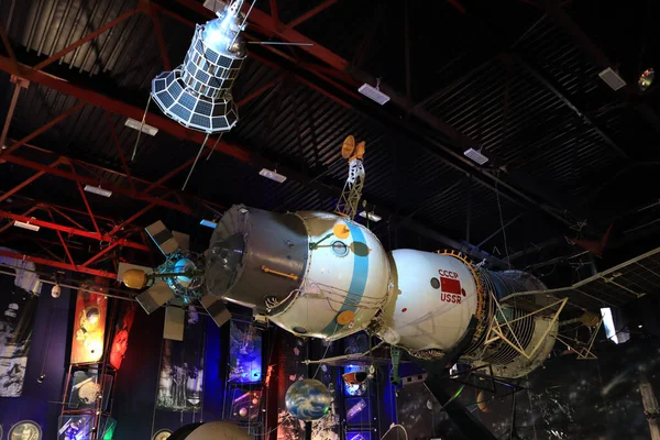 Exibits of National Museum of Cosmonautics named after S.P. Korolev in Zhytomyr, Ukraine