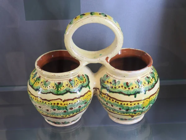 Typical Kosovo ceramics vases in Ukraine