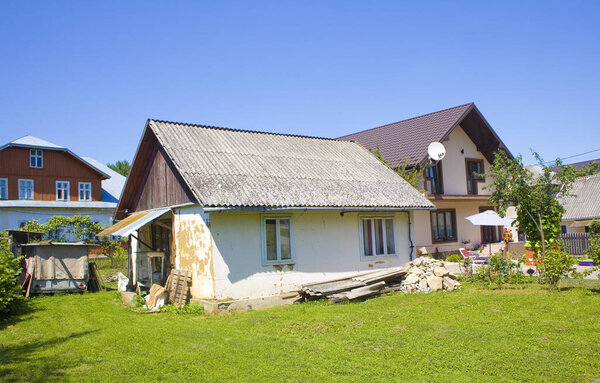 Old house in Kosiv, Ukraine