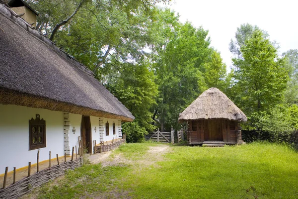 Traditional Ukrainian House 18Th Century Cossack Village Museum Mamaeva Sloboda — Fotografia de Stock
