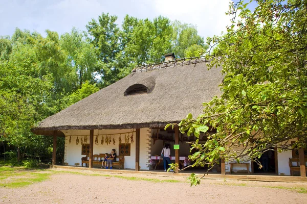 Traditional Ukrainian House 18Th Century Cossack Village Museum Mamaeva Sloboda — Foto de Stock