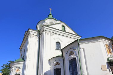 Nicholas Naberezhny Kilisesi Ukrayna 'nın Kyiv kentinde Podil' de
