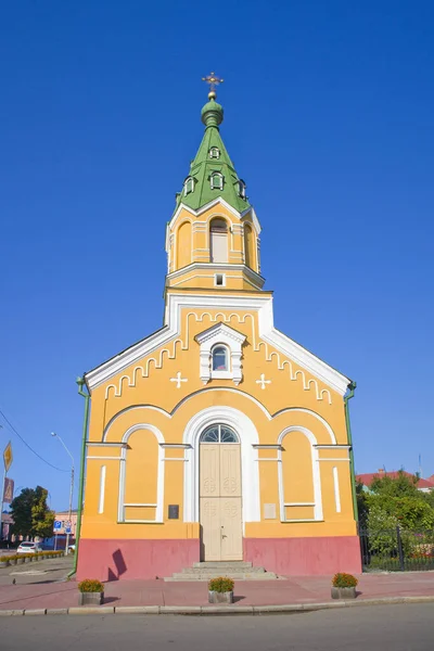 Εκκλησία Των Αγίων Νέων Μαρτύρων Και Συντρόφων Της Ουκρανίας Στο — Φωτογραφία Αρχείου