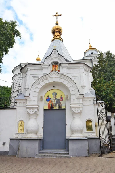 Церковь Вознесения Креста Воздвиженской Улице Киеве Украина — стоковое фото