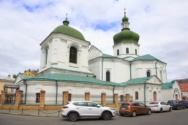 Kerk Van Nicolaas Pristisk Podol Kiev Oekraïne — Stockfoto
