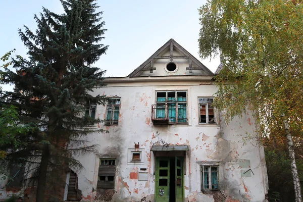 Mansão Histórica Abandonada Kopiliv Ucrânia — Fotografia de Stock