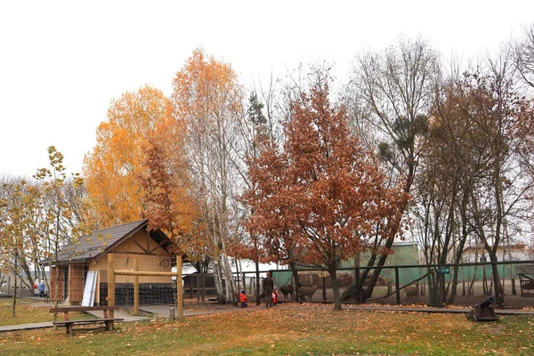 Parque Ecológico Família Yasnohorodka Kiev Oblast Aldeia Yasnohorodka Ukraine — Fotografia de Stock