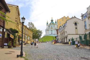 Andreevsky sokağı Ukrayna 'nın başkenti Kyiv' de kurulmuştur.