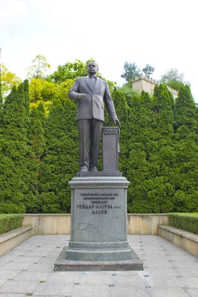 Denkmal Für Heydar Aliyev Kiew Ukraine — Stockfoto