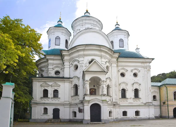 Iglesia Intercesión Calle Pokrovskaya Kiev Ucrania —  Fotos de Stock