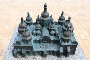 Ukrayna, Kyiv 'deki St. Sophia Katedrali' nin Bronz Düzeni