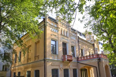 Neo-Renaissance castle of Baron Steingel (now Institute of Orthopedics and Traumatology) in Kyiv, Ukraine