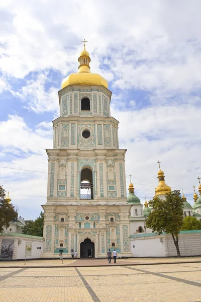 Campanario Catedral Santa Sofía Kiev Ucrania — Foto de Stock