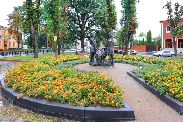 Volodymyr Volynsky Ukrayna Daki Danylo Vasylko Romanovych Anıtı — Stok fotoğraf