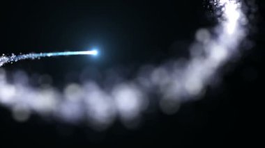 Parçacıklar ve Kar Taneleriyle Kış Akışı 