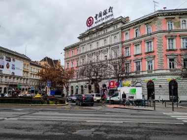Budapeşte 'nin merkezindeki Çin Bankası binası.