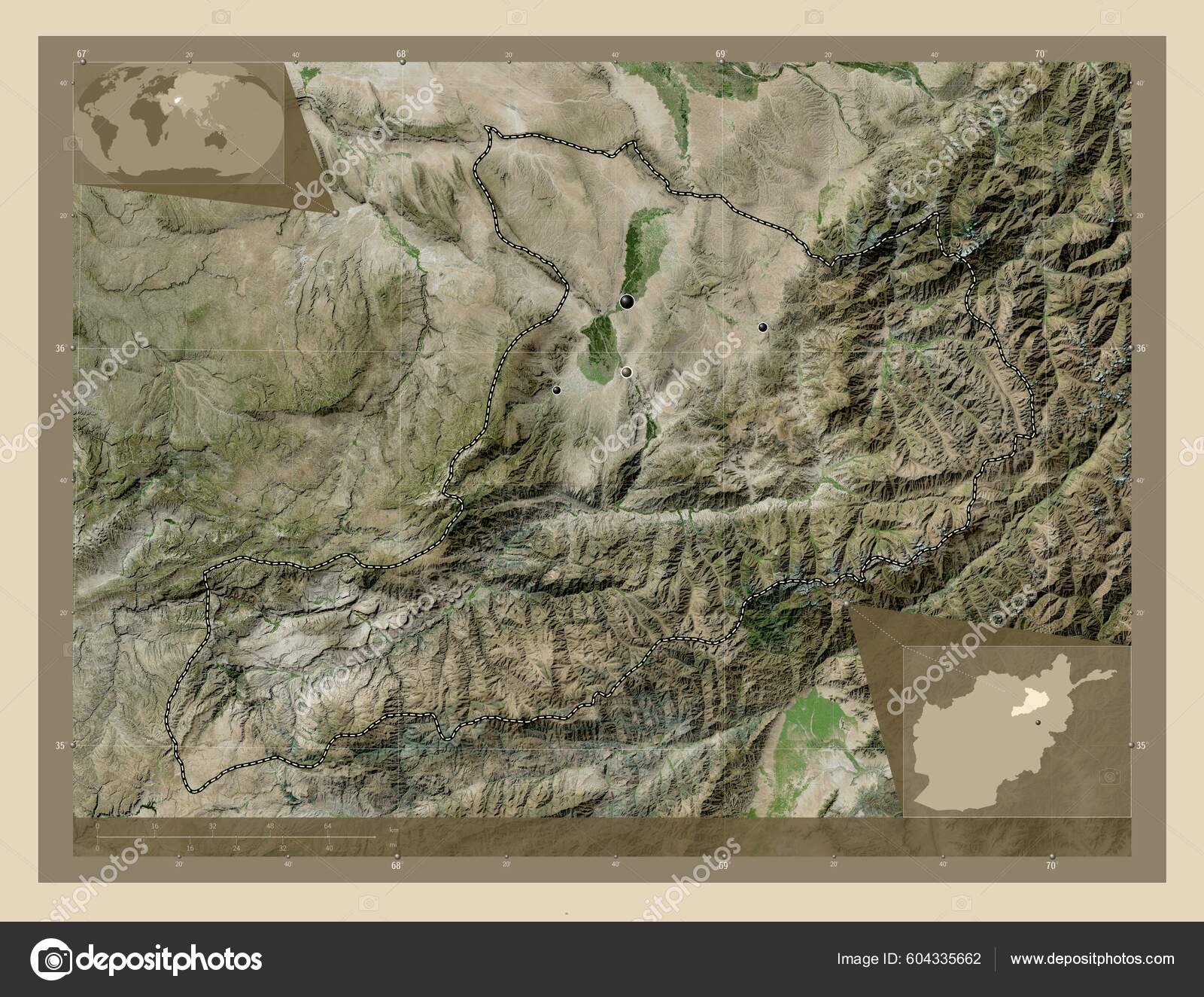 Баглан Провинция Афганистан Спутниковая Карта Высокого Разрешения.