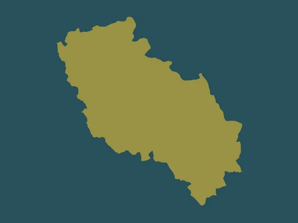 Berat Kreis Albanien Einfarbige Form — Stockfoto
