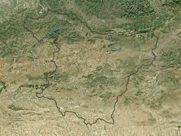 アルジェリアのブイラ州 高解像度衛星地図 — ストック写真