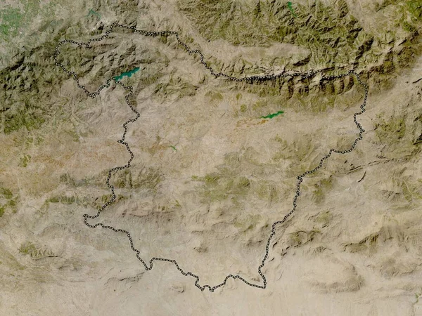 アルジェリアのブイラ州 低解像度衛星地図 — ストック写真