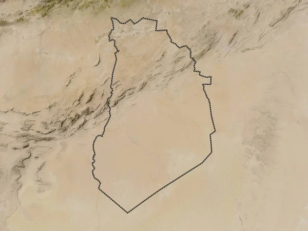 Bayadh Província Argélia Mapa Satélite Baixa Resolução — Fotografia de Stock