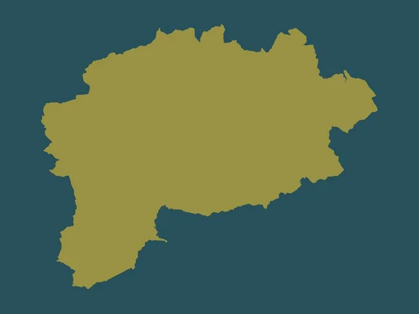 アルジェリアのゲルマ州 単色形状 — ストック写真